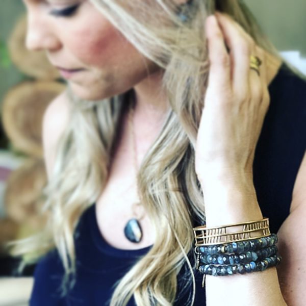 Labradorite Gemstone Bracelet