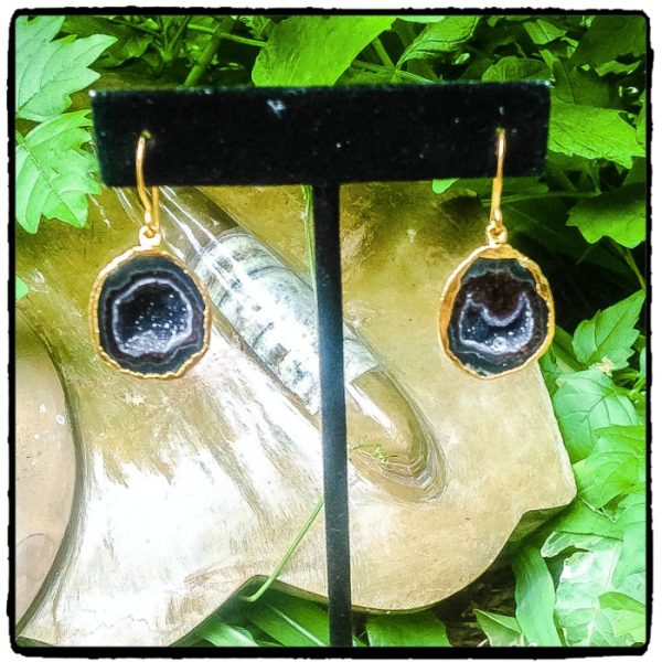Siren Geode Earrings