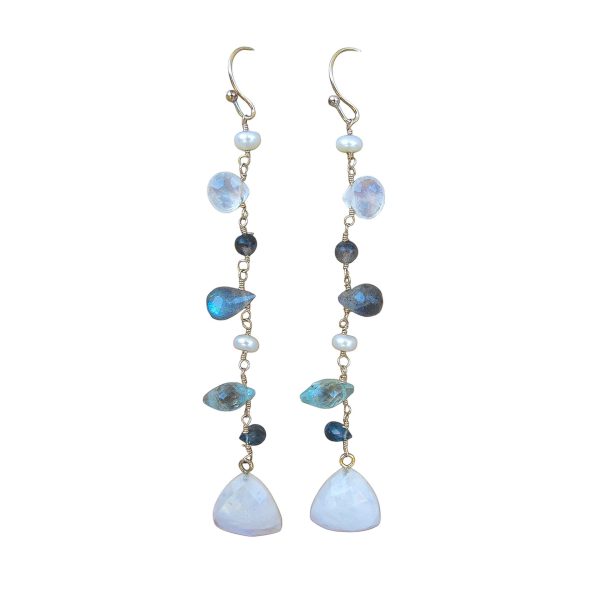 Moonlit Nights Cascading Earrings