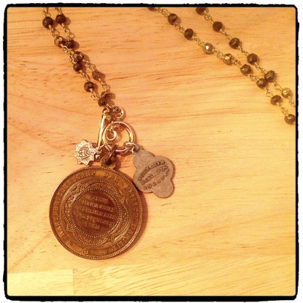 Antique Medals Necklace (Copy) - Image 4