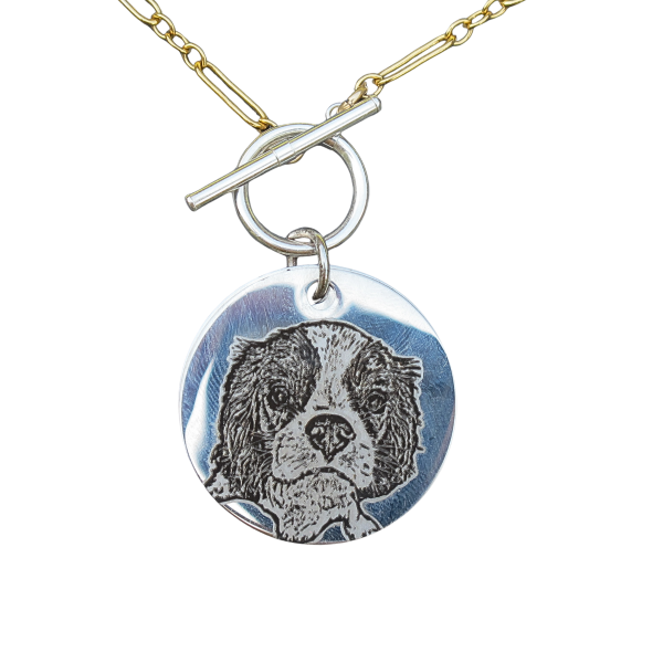 30mm Engraved Pendant - Image 5