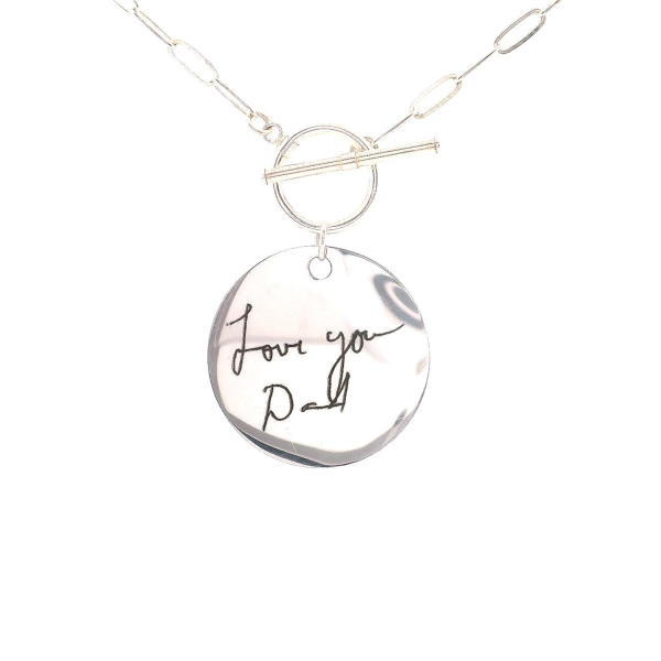 30mm Engraved Pendant - Image 3