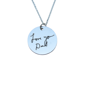 15mm Engraved Pendant