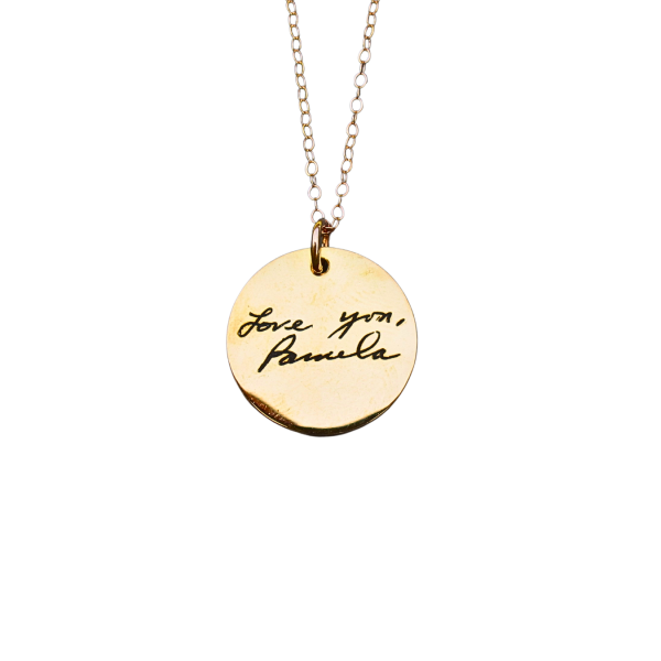 20mm Engraved Pendant - Image 3