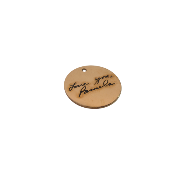 25mm Engraved Pendant - Image 6