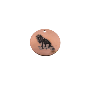 25mm Engraved Pendant