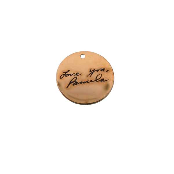 25mm Engraved Pendant - Image 3