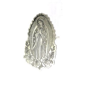 “Rosa de Luz” Sterling Medal Ring