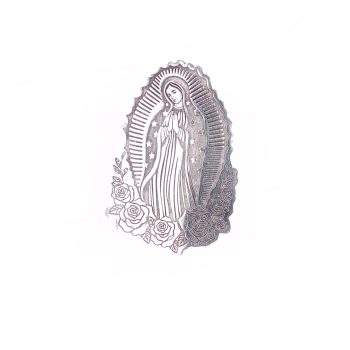 “Guadalupe Guardian” Argentium-Silver Signet Ring