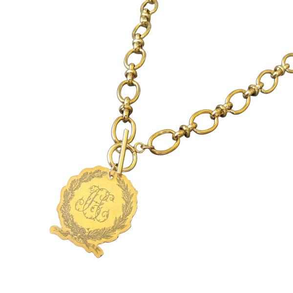 Gold Stainless Steel Large Oval Link Chain - Image 2