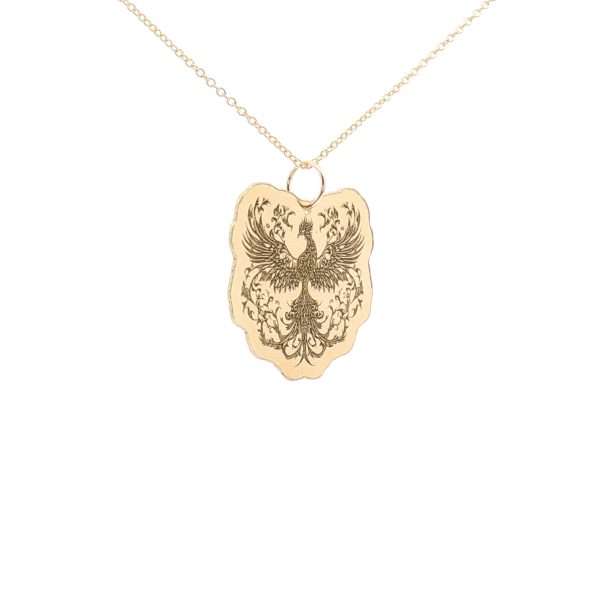 “Rising Phoenix” Deep-Relief Pendant - Image 2