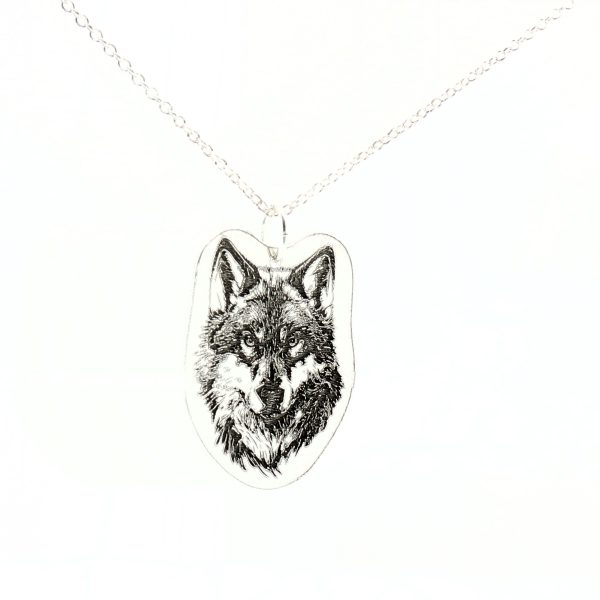 “Lone Wolf” Deep-Relief Pendant - Image 4