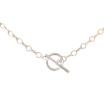 Sterling Silver Large Fancy Link Chain